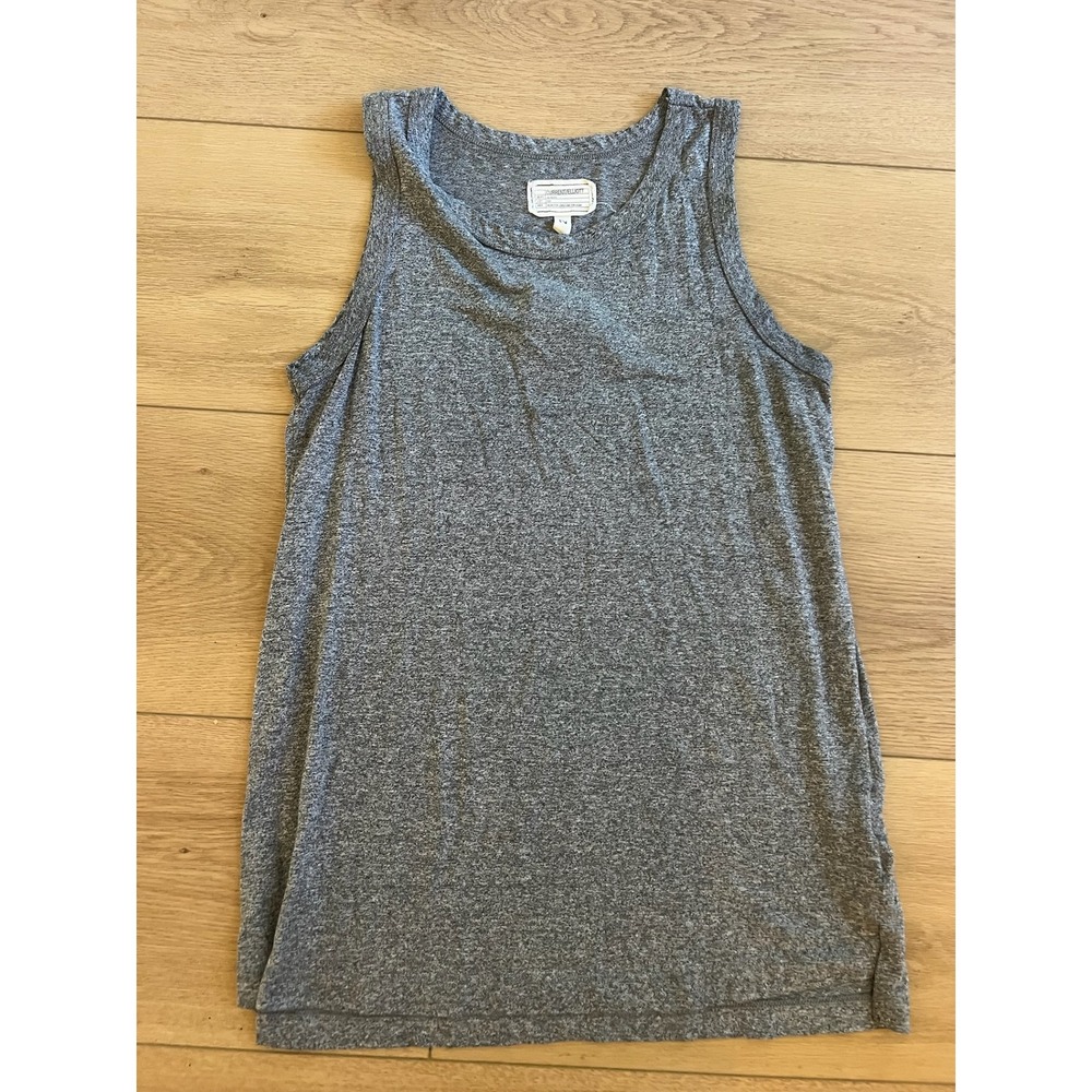 Current Elliott The Muscle Tank Top Gray Sleeveless Casual Womens